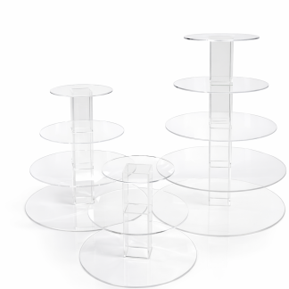 acrylic cake stands