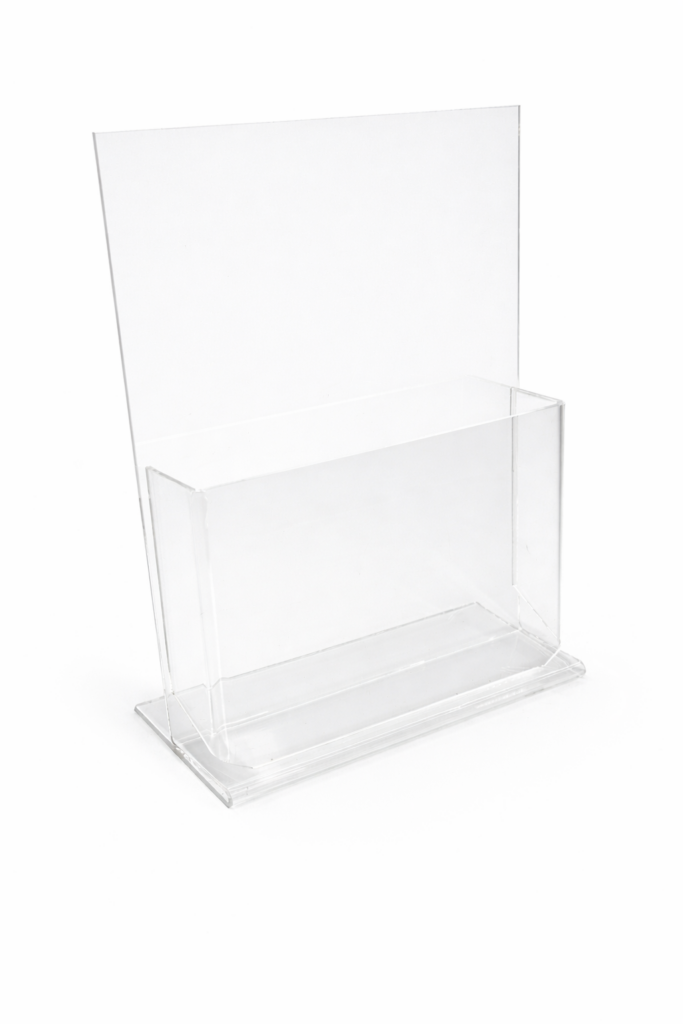 A6 Brochure Holder - Acrylic Brochure Holder