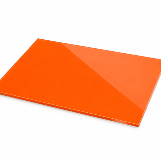 Orange perspex