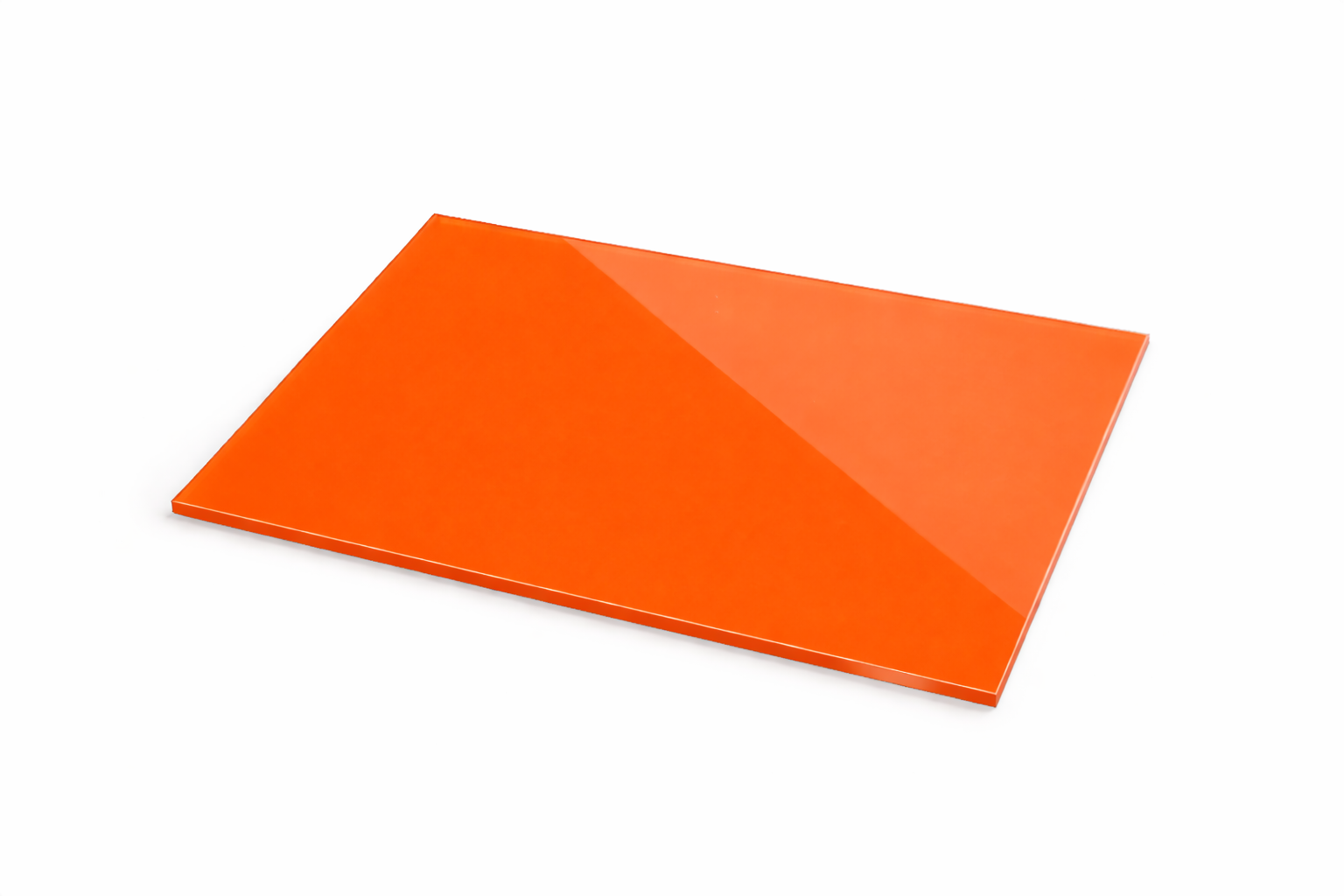 Orange perspex