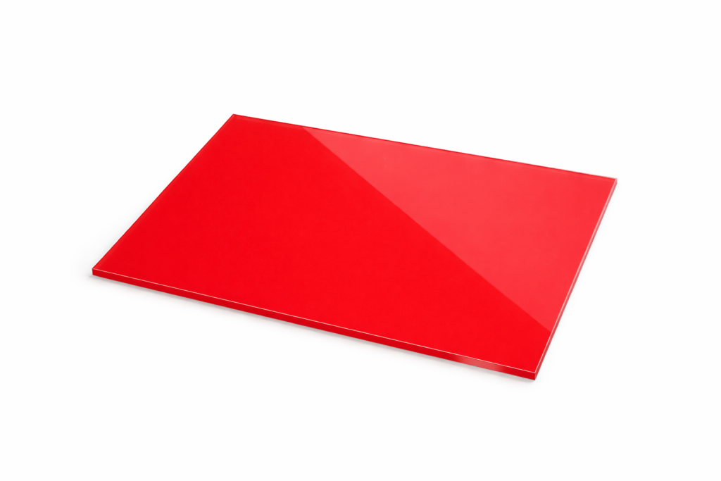 Red Perspex Sheet