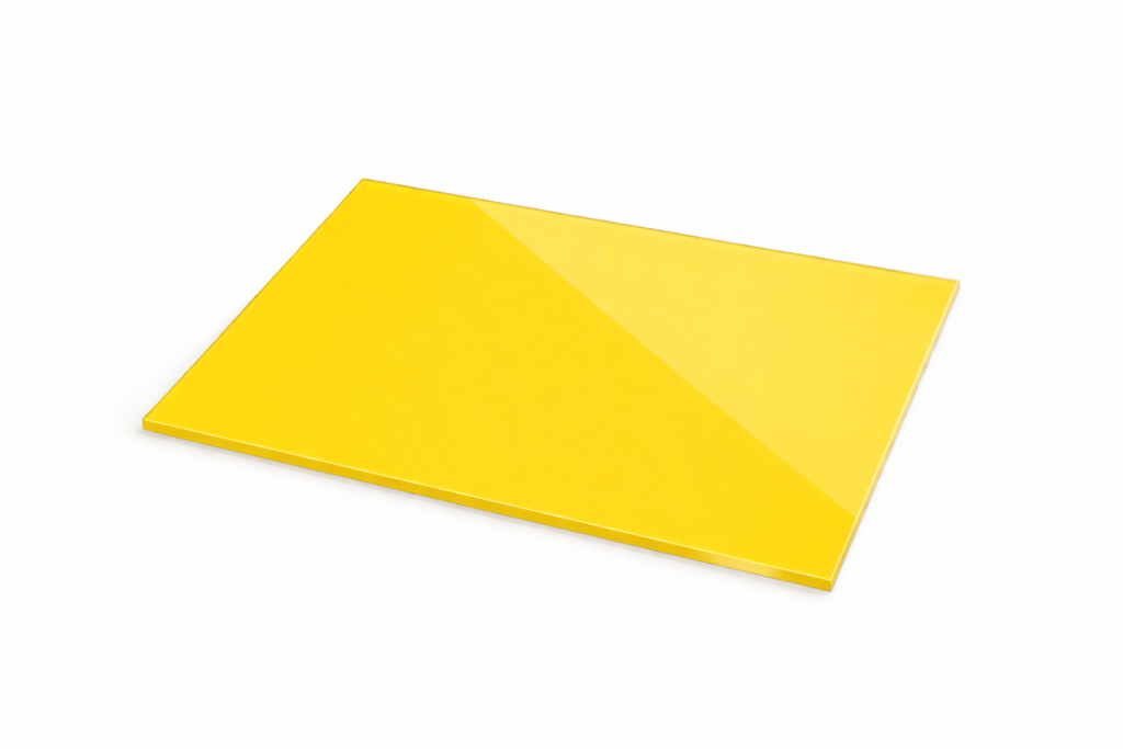 Yellow Perspex Sheet